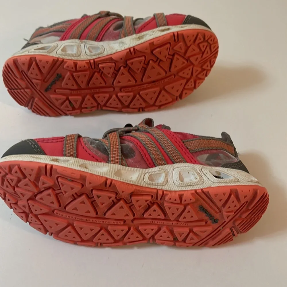 Columbia pink and gray shoes